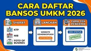 Cara Daftar Bansos UMKM 2026: Syarat, Langkah, dan Cara Cek Penerima