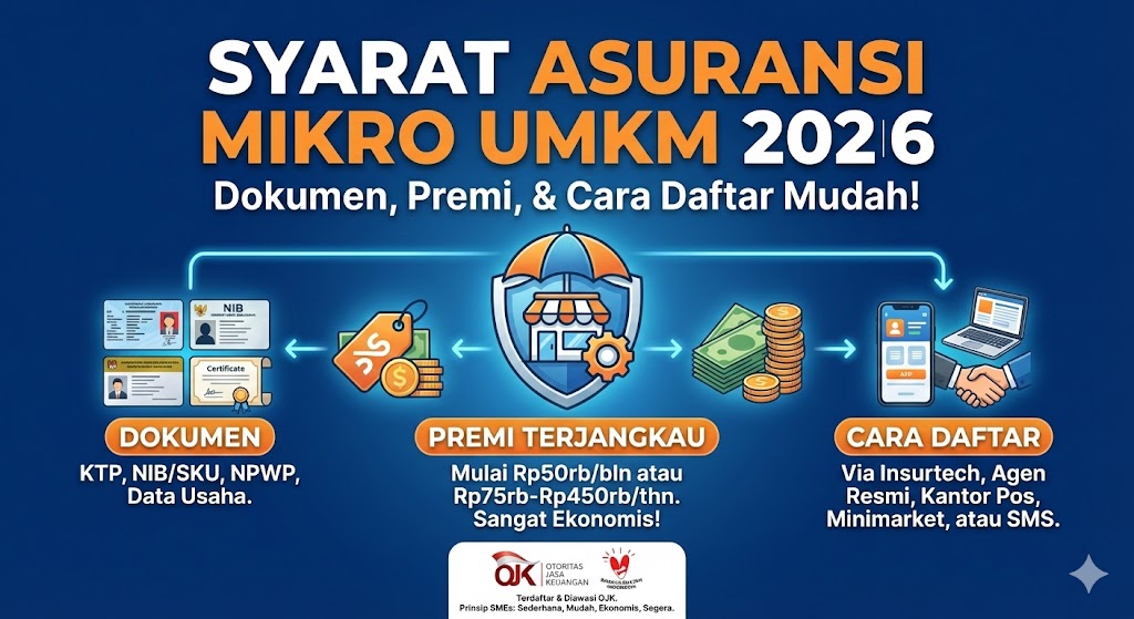 Syarat Asuransi Mikro 2026 untuk UMKM: Dokumen, Premi, dan Cara Daftar
